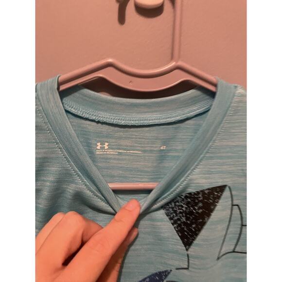 Under Armour NWT Toddler Blue T-Shirt Size 4t - Picture 2 of 4